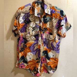 Women’s flowered blouse